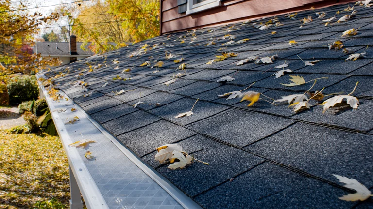 New Gutter Install with Leaf Guard in Lexington, SC